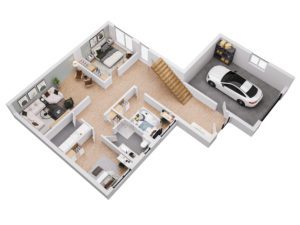 Marius_Tinnuskarð 28_firstfloor_3D